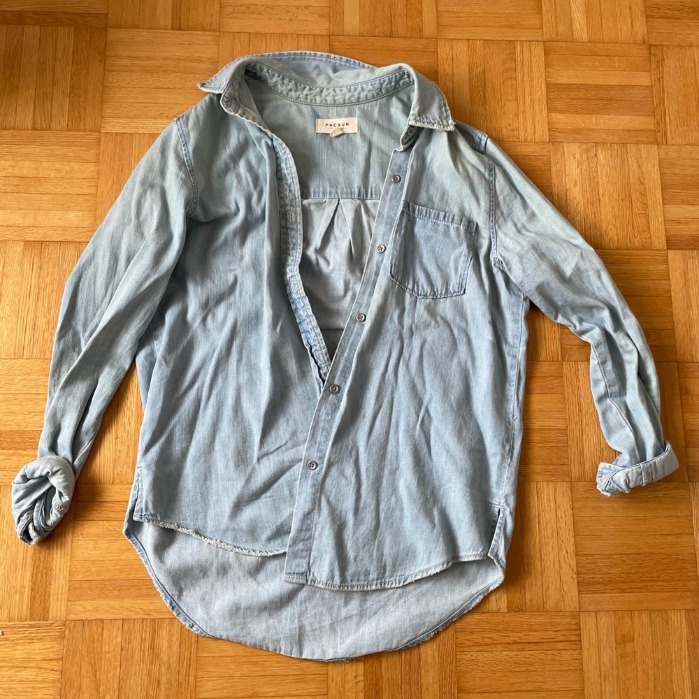 PacSun Denim Button Up